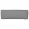 vidaXL Juego de Cojines para Palets 2 pcs Gris 120 x 40 x 8 cm