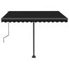 vidaXL Toldo de pie autom&aacute;tico gris antracita 300x250 cm