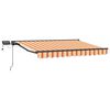 vidaXL Armaz&oacute;n de toldo manual con LEDs