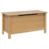 vidaXL Caja de Almacenamiento HILL Marr&oacute;n miel 90 x 40 x 45 cm