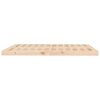 vidaXL Estructura de cama sin colch&oacute;n madera maciza de pino 160x200 cm