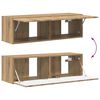 vidaXL Conjunto de mueble de TV 3 pcs Roble artesanal