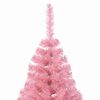 vidaXL &Aacute;rbol de Navidad Artificial Preiluminado Rosa 180 cm PVC