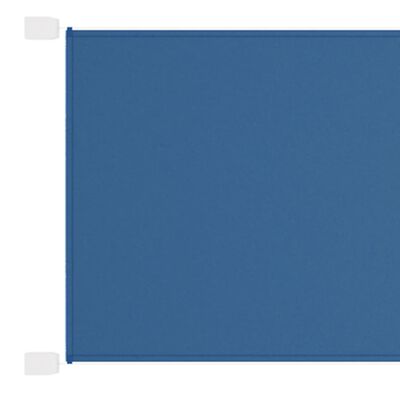 vidaXL Toldo vertical tela oxford azul 100x1200 cm