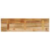 vidaXL Tablero de mesa rectangular madera mango rugosa 100x40x3,8 cm