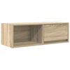 vidaXL Muebles de TV 2 uds Roble Sonoma 80x31x25,5cm Madera ingenier&iacute;a