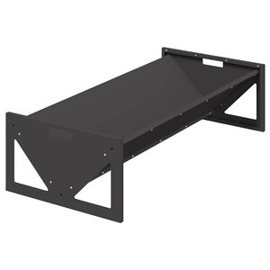 vidaXL Abrevadero para ganado Negro 108 x 50 x 28 cm 10 kg