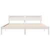 vidaXL Estructura de cama 180 x 200 cm Madera de pino macizo