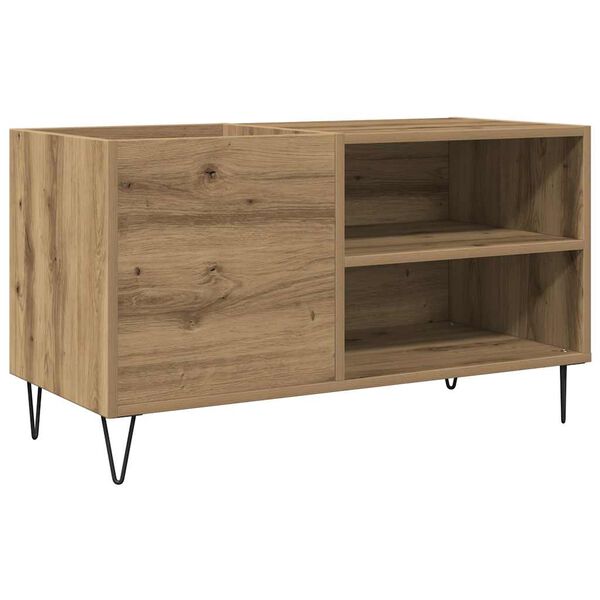 vidaXL Mueble discos madera de ingeniería roble artisan 84,5x38x48 cm