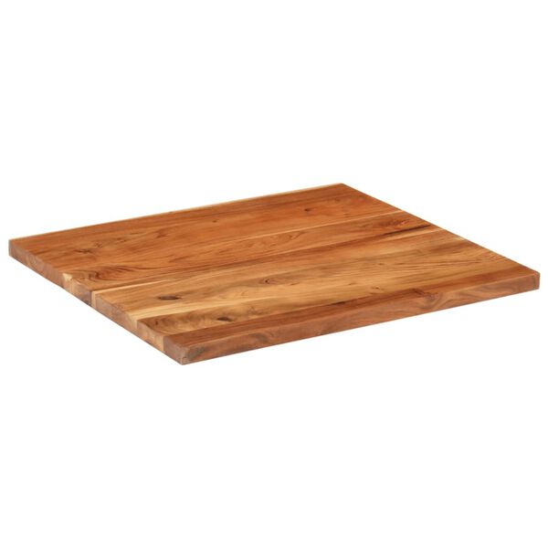 vidaXL Tablero de mesa rectangular madera maciza acacia 90x80x3,8 cm