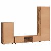 vidaXL Conjunto de mueble de TV con caj&oacute;n FLORIN Madera vieja