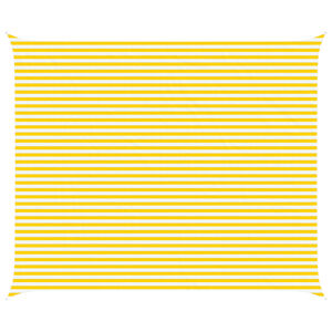vidaXL Toldo Vela de Sombra Amarillo y 6 x 5 m 100% Poli&eacute;ster Oxford