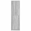 vidaXL Armario Gris Sonoma 55 x 25 x 189 cm Madera de ingenier&iacute;a