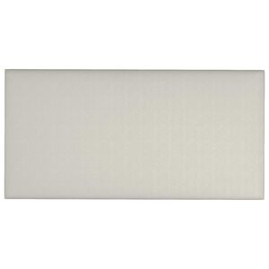 vidaXL Cabecero de Pared 12 pcs Crema 30 x 15 cm Terciopelo