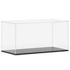 vidaXL Caja de exposici&oacute;n acr&iacute;lico transparente 24x12x11 cm