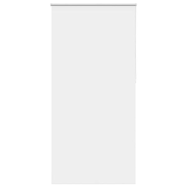 vidaXL Estor Enrollable Opaco Blanco 100x210 cm Tela Ancho 95,7 cm