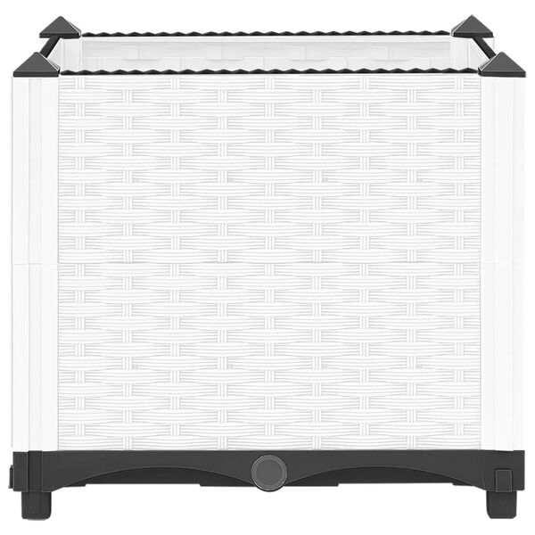 vidaXL Arriate polipropileno 40x40x38 cm