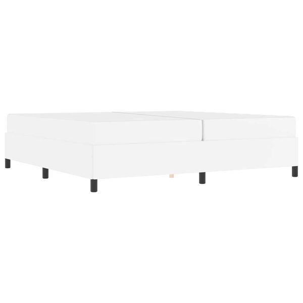 vidaXL Estructura de cama con colch&oacute;n 200 x 200 cm tela