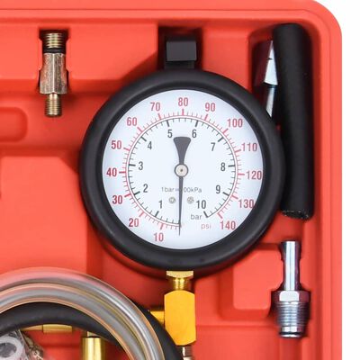 vidaXL Kit de verificación de presión de inyección de combustible