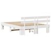 vidaXL Estructura de cama 150 x 200 cm Madera de pino macizo