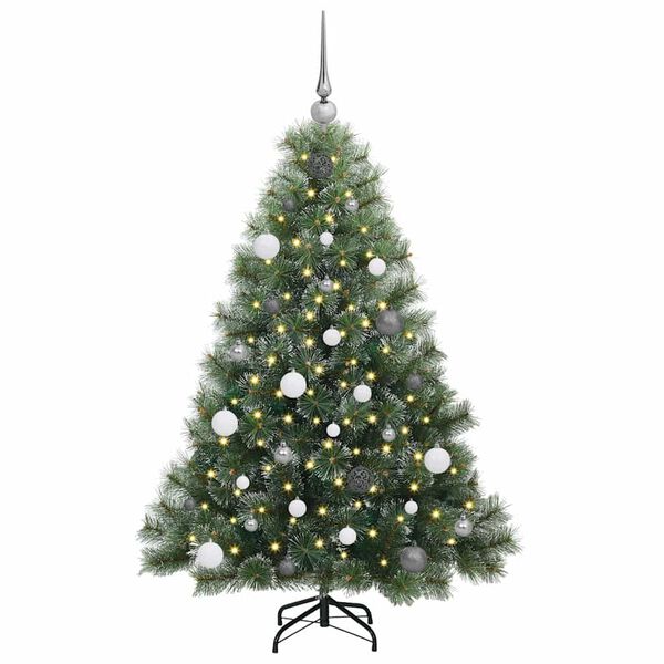 vidaXL &Aacute;rbol de Navidad artificial con 150 LED Verde 150 cm PE y PVC