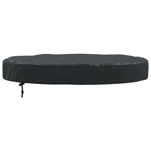 vidaXL Funda para mesa de exterior Negro 62 x 62 x 10 cm Tela 420D