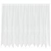 vidaXL Cortina de Encaje Blanco 140 x 300 cm Poli&eacute;ster