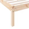 vidaXL Cama extralarga sin colch&oacute;n madera maciza de pino 80x210 cm