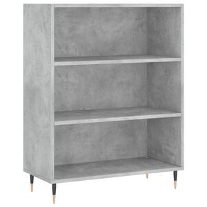 vidaXL Estanter&iacute;a madera de ingenier&iacute;a gris hormig&oacute;n 69,5x32,5x90 cm