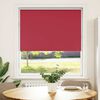 vidaXL Estor Enrollable Opaco Rojo 115x130 cm Tela Ancho 110,7 cm