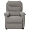 vidaXL Sill&oacute;n de masaje elevable tela gris claro