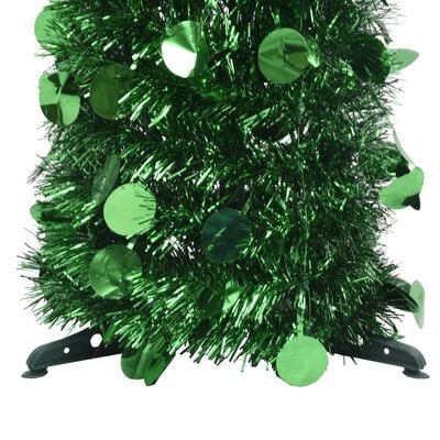 vidaXL Árbol de Navidad artificial emergente PET verde 180 cm