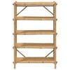vidaXL Estanter&iacute;a de 5 niveles bamb&uacute; 100x40x150 cm