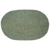 vidaXL Alfombras de &aacute;rea Verde oliva 205 x 305 cm yute