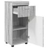 vidaXL Juego de Muebles de Ba&ntilde;o TULUM Gris Sonoma 37 x 31,5 x 82 cm