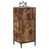 vidaXL Gabinete de Ba&ntilde;o con caj&oacute;n Roble ahumado 39,5 x 36 x 88 cm