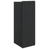 vidaXL Armario de pared Negro 33 x 34,5 x 94 cm Madera de ingenier&iacute;a