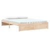 vidaXL Estructura de cama sin colch&oacute;n madera maciza 160x200 cm
