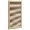 vidaXL Puerta de Armario con puerta 2 pcs Natural 110 x 2,1 x 59,5 cm