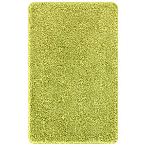 vidaXL Alfombrilla de ba&ntilde;o antideslizante Verde 50 x 80 cm PP