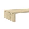 vidaXL Soporte de pantalla madera ingenier&iacute;a roble Sonoma 100x27x10 cm
