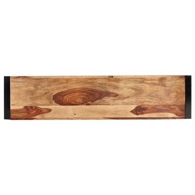 vidaXL Mesa consola de madera maciza de Sheesham 150x35x76 cm