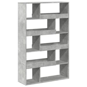 vidaXL Estanter&iacute;a de madera ingenier&iacute;a gris hormig&oacute;n 100x33x156,5 cm