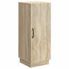 vidaXL Aparador Roble Sonoma 33 x 34,5 x 87 cm Madera de Ingenier&iacute;a