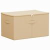 vidaXL Caja de Almacenamiento 2 pcs Crema 60 x 43 x 35 cm