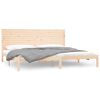 vidaXL Estructura de cama de madera maciza 200x200 cm