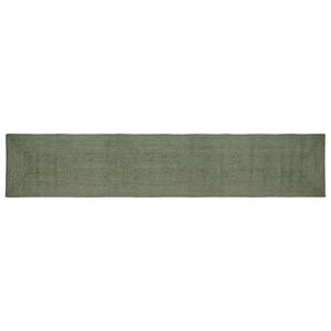 vidaXL Alfombra de &aacute;rea Verde oliva 60 x 400 cm yute
