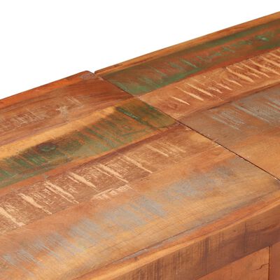 vidaXL Aparador madera maciza reciclada 150x35x75 cm