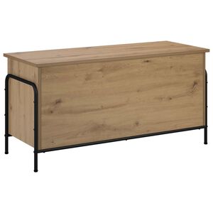 vidaXL Caja de Almacenamiento Roble artisan 80 x 40 x 49,5 cm