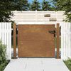 vidaXL Puerta de jard&iacute;n 100x100 cm de acero corten